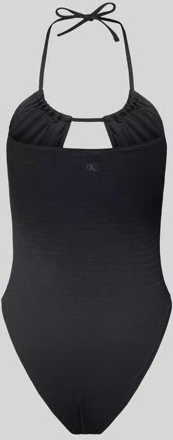 Calvin Klein Underwear Badpak met halter model 'PLUNGE'