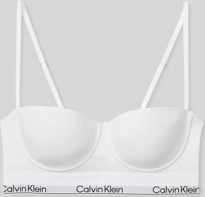 Calvin Klein Underwear Balconette-bh met logo-stitching - Foto 2
