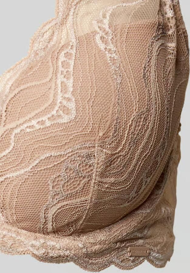 Calvin Klein Underwear Beha in semi-transparant design met haakjessluiting