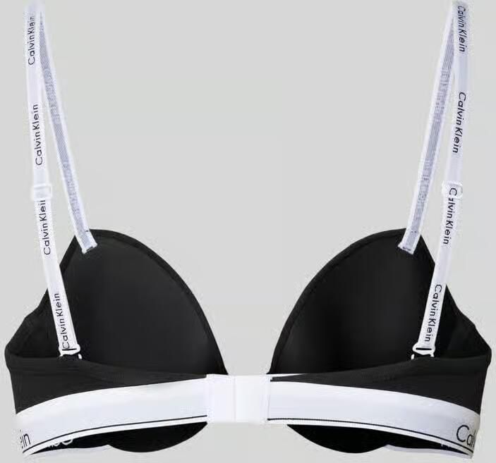 Calvin Klein Underwear Beha met spaghettibandjes met label model 'Demi' - Foto 2