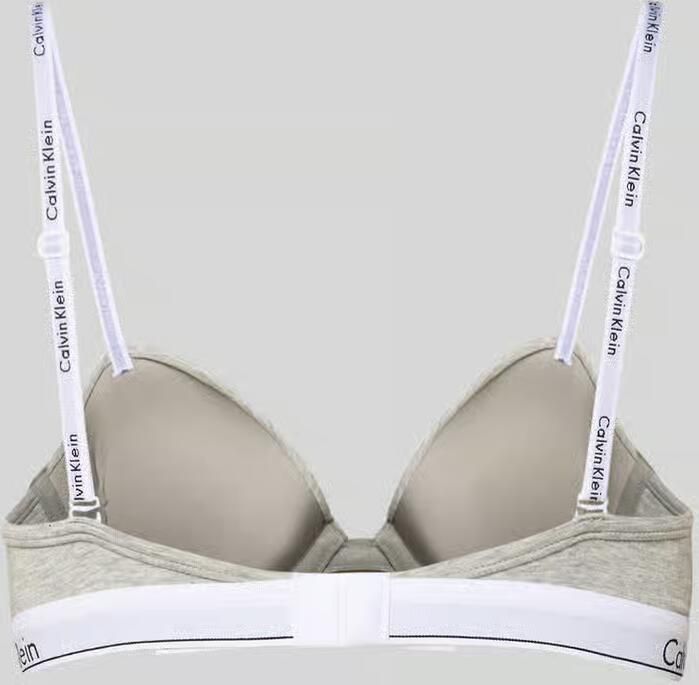 Calvin Klein Underwear Beha met spaghettibandjes met label model 'Demi' - Foto 2
