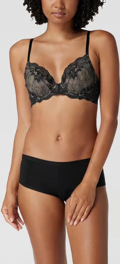 Calvin Klein Underwear Beugelbeha van gebloemd kant - Foto 2
