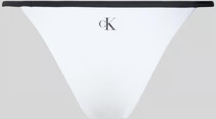Calvin Klein Swimwear Bikinibroekje BRAZILIAN met ck-logoprint
