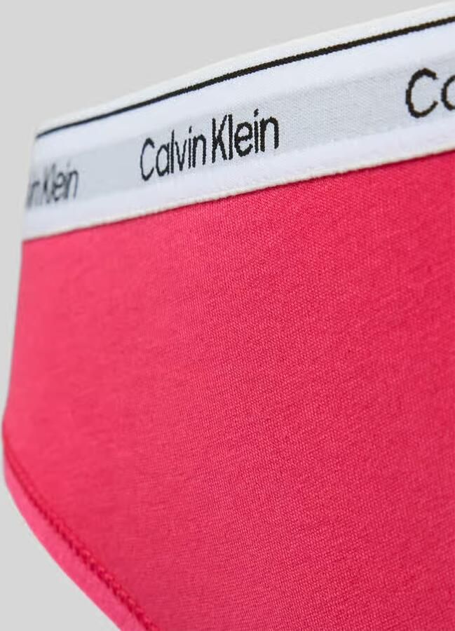 Calvin Klein Underwear Bikinibroekje met logostitching model 'Carousel' - Foto 2