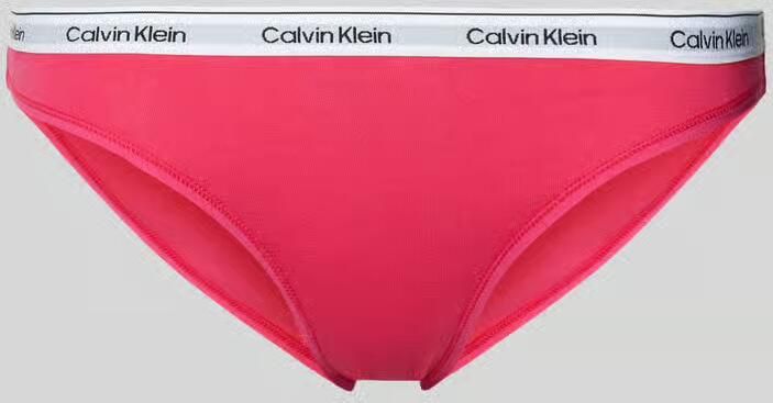 Calvin Klein Underwear Bikinibroekje met logostitching model 'Carousel'