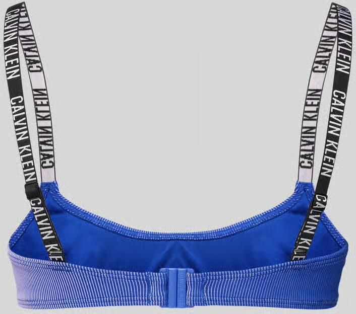 Calvin Klein Underwear Bikinitop in bustiermodel met brede labelbandjes - Foto 3
