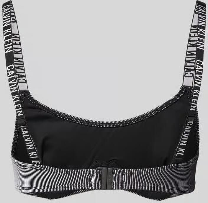 Calvin Klein Underwear Bikinitop in bustiermodel met brede labelbandjes