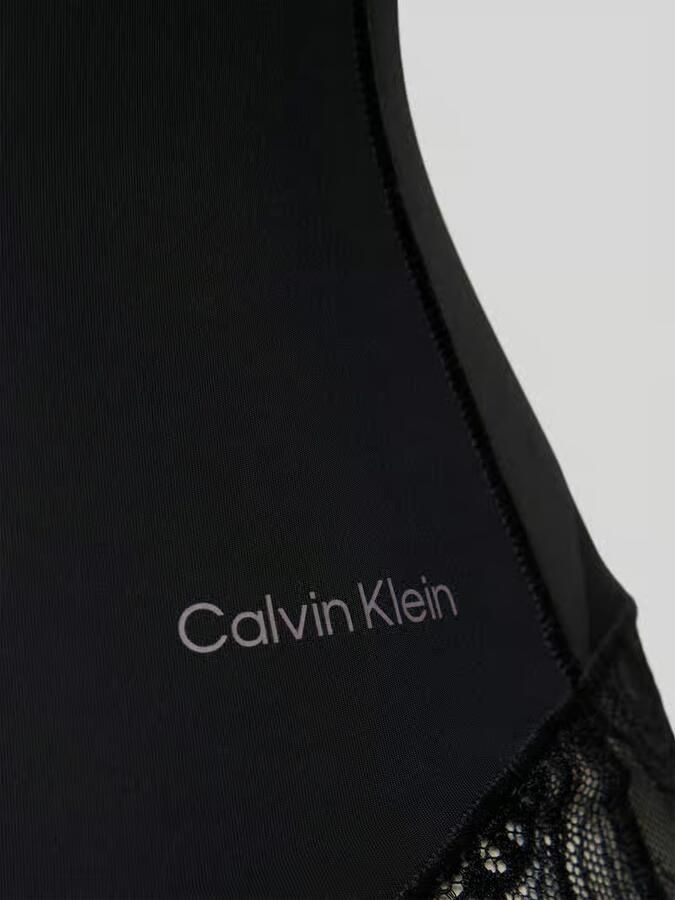 Calvin Klein Underwear Body met kanten inzetstuk