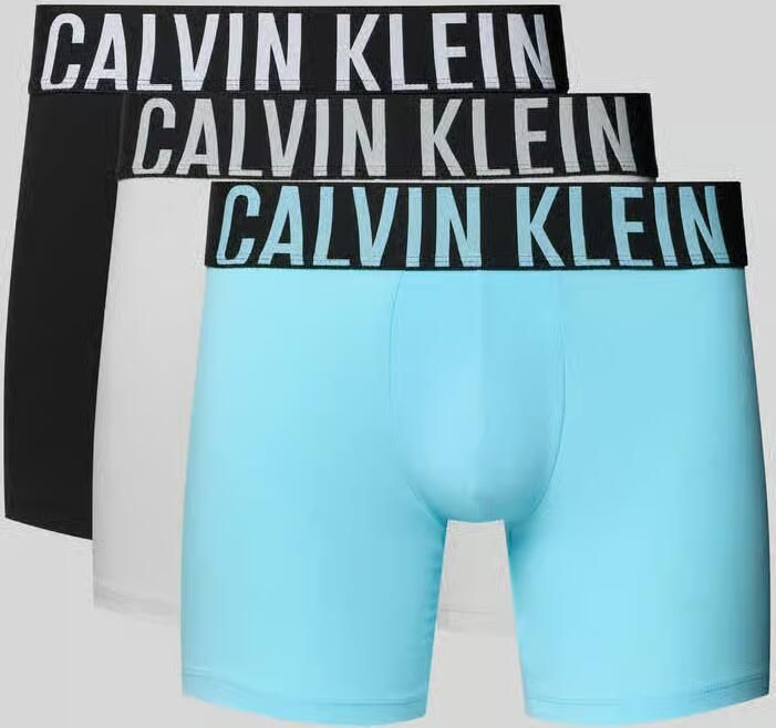 Calvin Klein Underwear Boxershort in een set van 3 met elastische band met logo - Foto 2