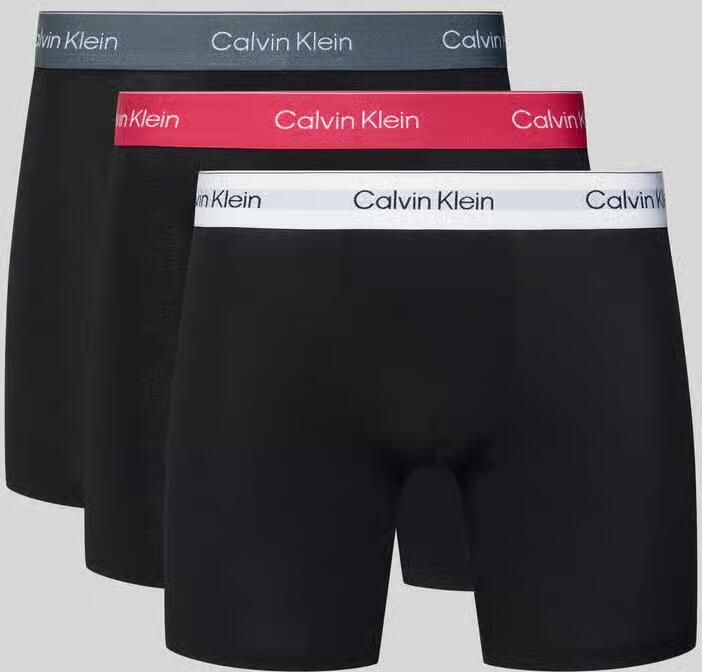 Calvin Klein Underwear Boxershorts met elastische band met logo in een set van 3 - Foto 2