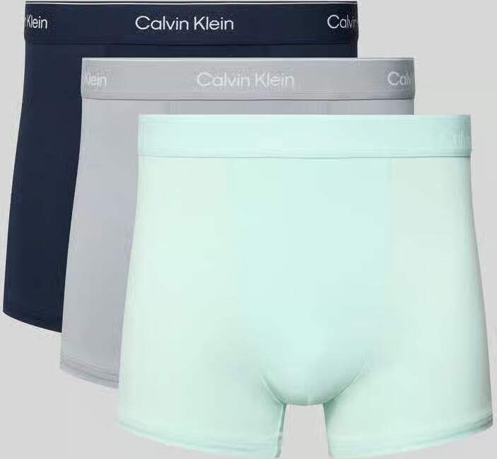 Calvin Klein Underwear Trunks met stretch in het Set van 3 - Foto 2
