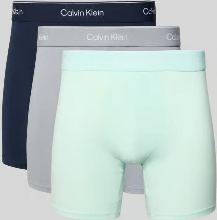Calvin Klein Underwear Boxershort van katoenmix in set van 3 - Foto 2
