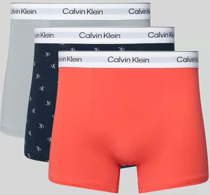 Calvin Klein Underwear Trunks van katoenmix in 3-pack - Foto 2