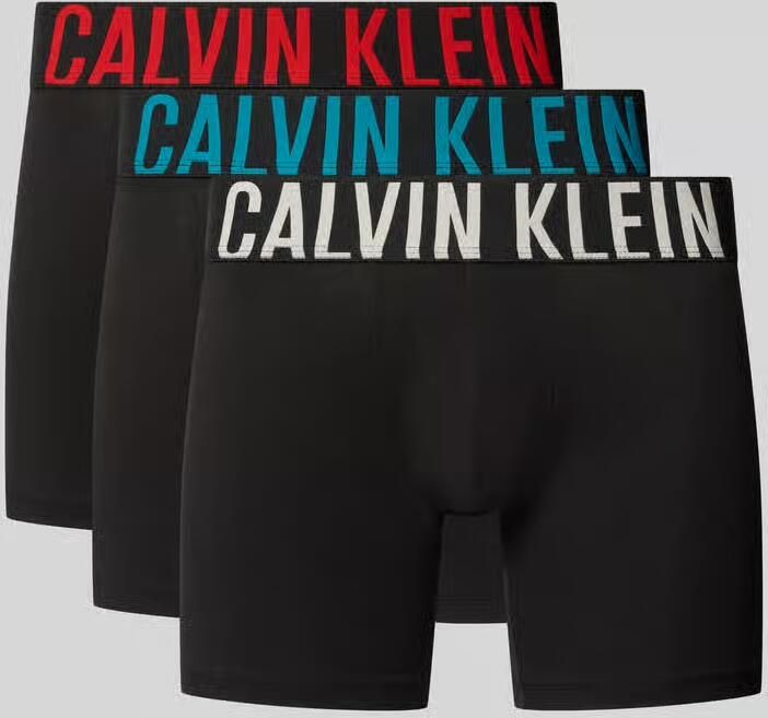 Calvin Klein Underwear Boxershorts van katoenmix in set van 3 - Foto 2