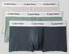 Calvin Klein Underwear Boxershorts van katoenmix in set van 3 model 'LOW RISE TRUNK 3PK'