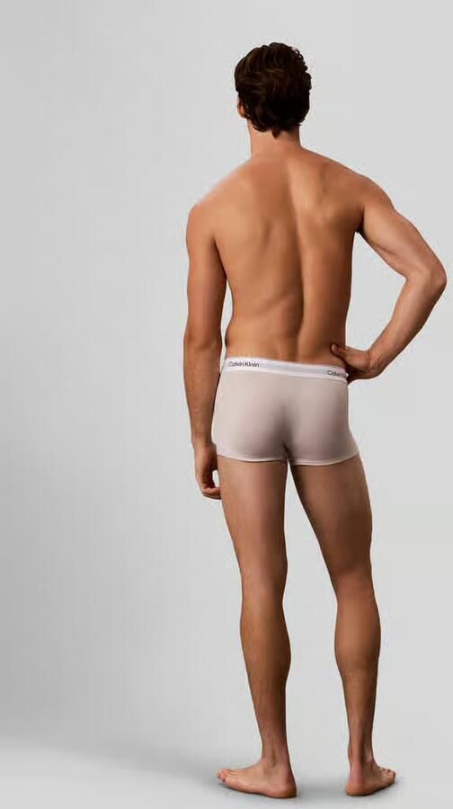 Calvin Klein Underwear Boxershorts van katoenmix in set van 3 model 'LOW RISE TRUNK 3PK' - Foto 2