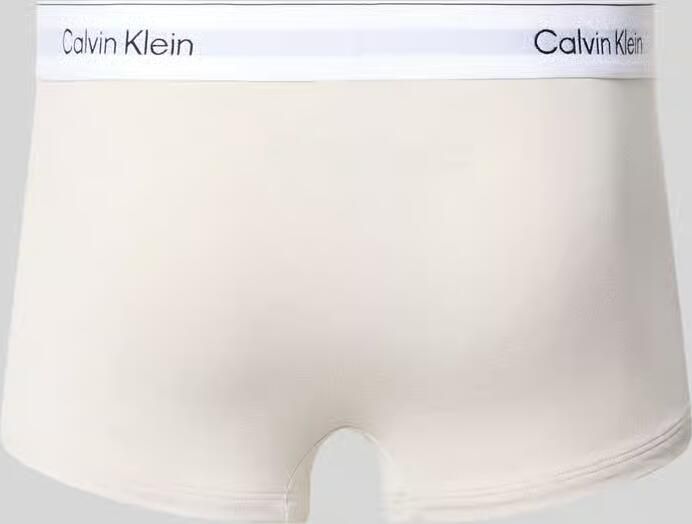 Calvin Klein Underwear Boxershorts van katoenmix in set van 3 model 'LOW RISE TRUNK 3PK' - Foto 3