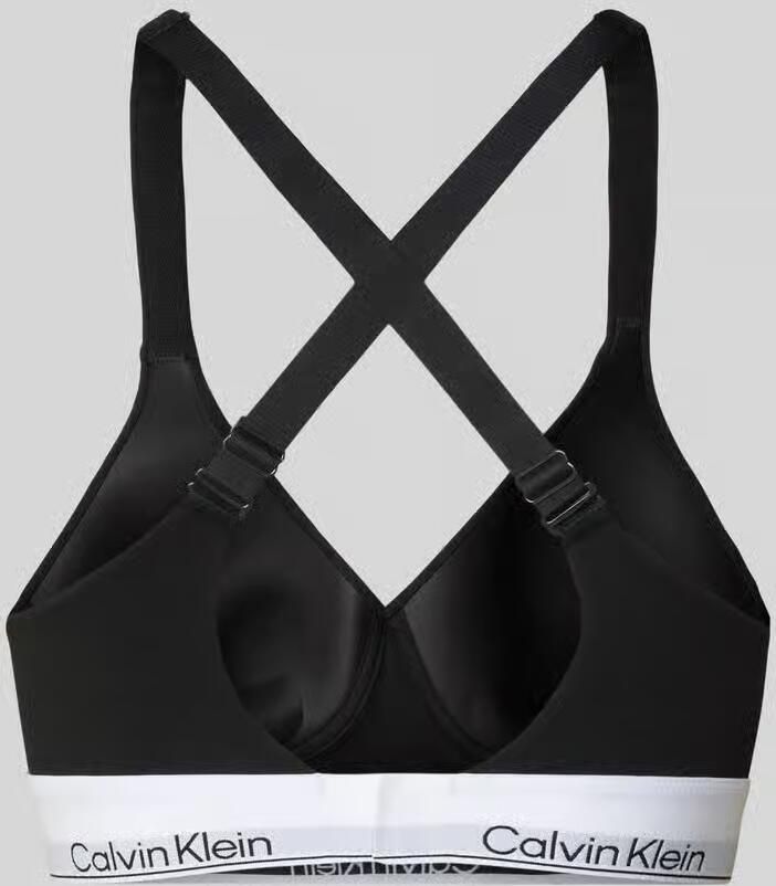 Calvin Klein Underwear Bralette met gewatteerde cups model 'Lift' - Foto 11
