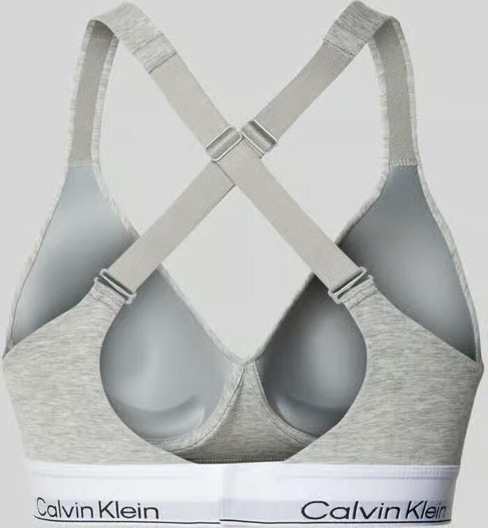 Calvin Klein Underwear Bralette met gewatteerde cups model 'Lift' - Foto 8