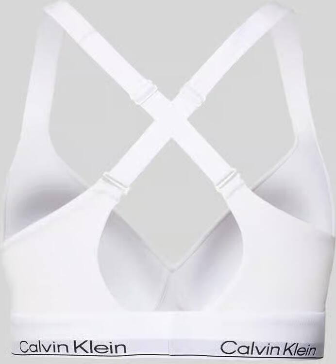 Calvin Klein Underwear Bralette met gewatteerde cups model 'Lift' - Foto 14
