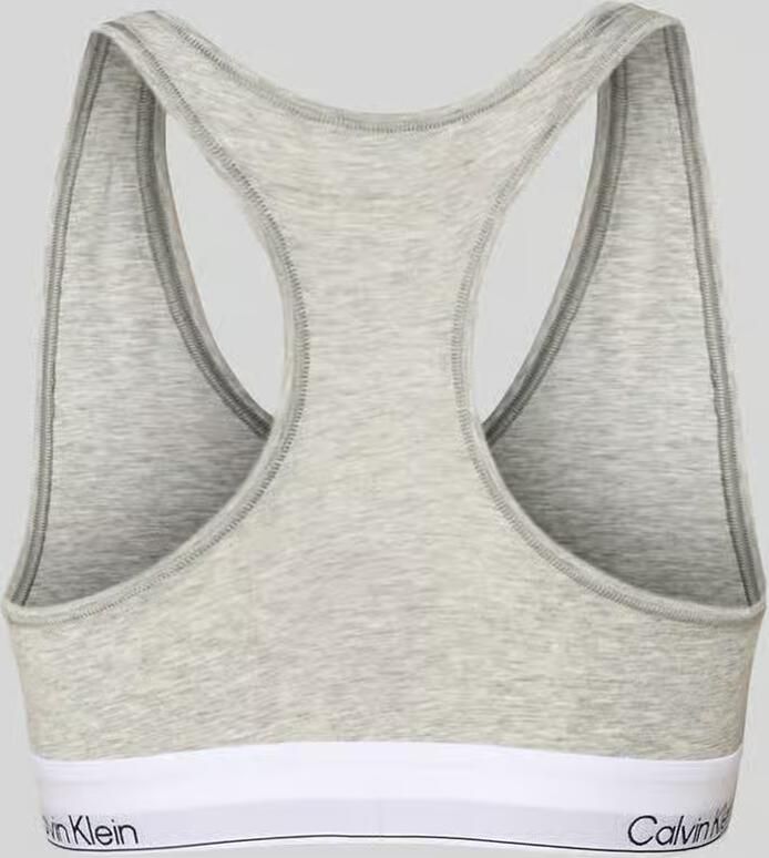 Calvin Klein Underwear Icon Cotton Bralette Grijs- Dames Grijs - Foto 12