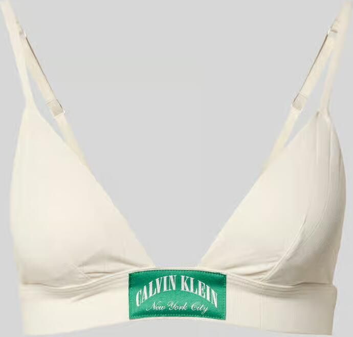 Calvin Klein Underwear Bralette van katoenmix model 'LIGHTLY LINED' - Foto 2
