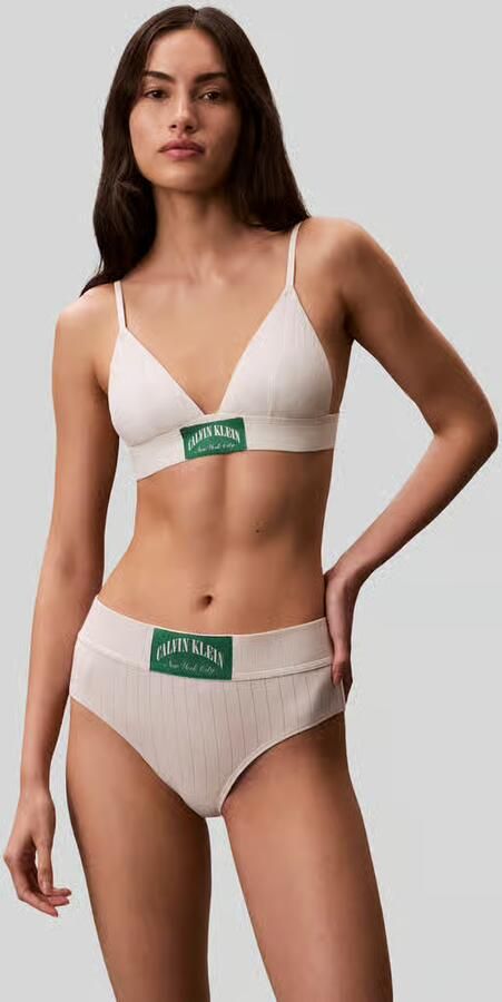 Calvin Klein Underwear Bralette van katoenmix model 'LIGHTLY LINED' - Foto 4