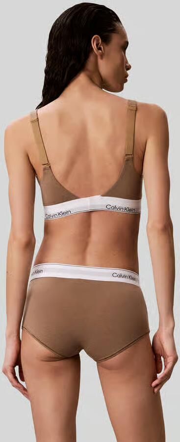 Calvin Klein Underwear Bralette van mix van katoen en modal - Foto 3