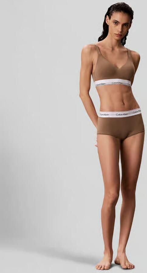 Calvin Klein Underwear Bralette van mix van katoen en modal - Foto 2