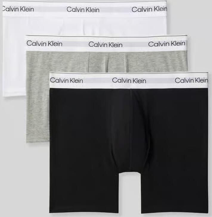 Calvin Klein Underwear Boxershort met elastische band met label in een set van 3 stuks - Foto 5