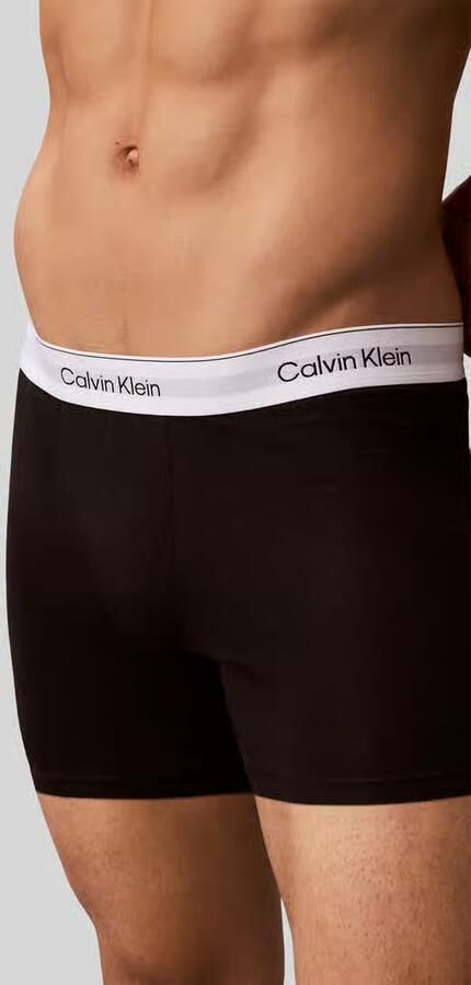 Calvin Klein Underwear Boxershort met elastische band met label in een set van 3 stuks - Foto 4