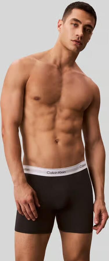 Calvin Klein Underwear Boxershort met elastische band met label in een set van 3 stuks - Foto 6