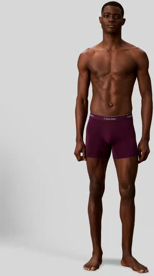 Calvin Klein Underwear Broek & boxershort van katoenmix in set van 3 model 'BOXER BRIEF' - Foto 4