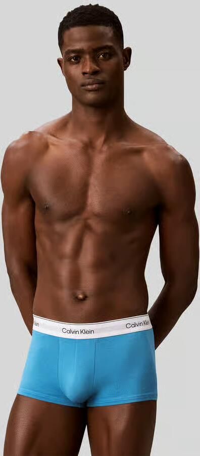 Calvin Klein Underwear Low rise boxershort van katoenmix in set van 3 - Foto 4