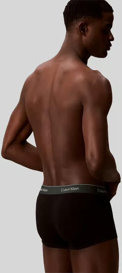 Calvin Klein Underwear Low rise boxershort van katoenmix in set van 3 - Foto 3