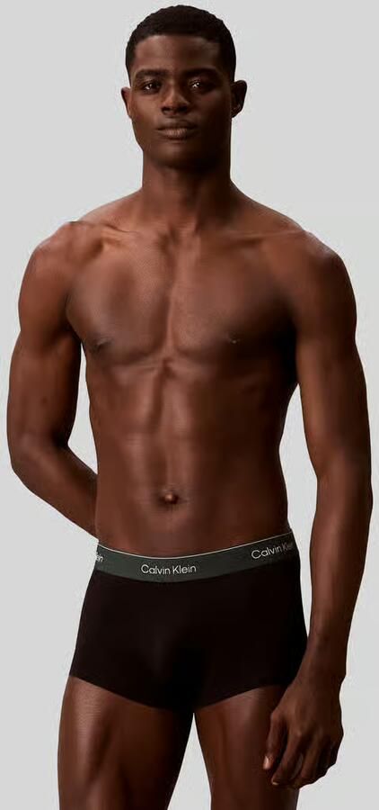Calvin Klein Underwear Low rise boxershort van katoenmix in set van 3 - Foto 2
