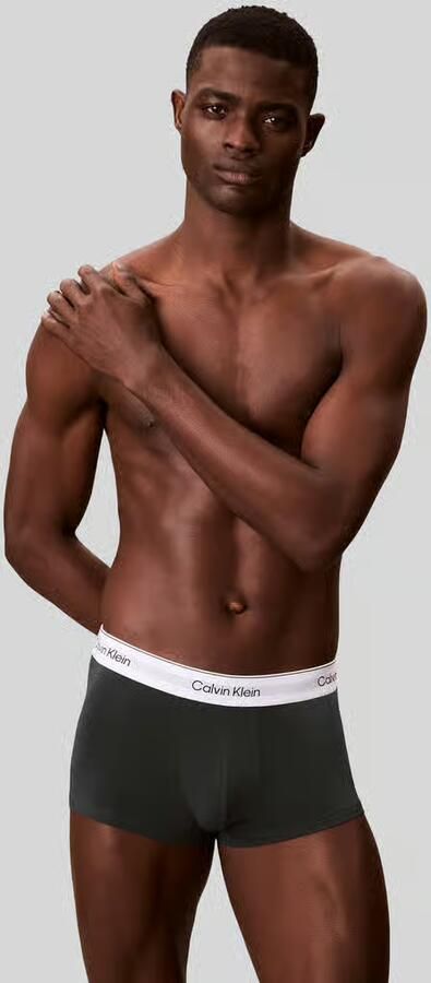 Calvin Klein Underwear Low rise boxershort van katoenmix in set van 3 - Foto 3