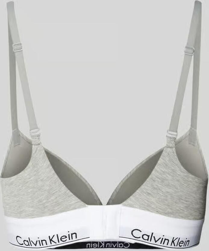 Calvin Klein Underwear Push-up-bh met label in band model 'MODERN CTN' - Foto 7