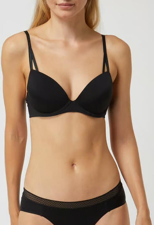 Calvin Klein UNDERWEAR voorgevormde push-up bh zwart - Foto 4