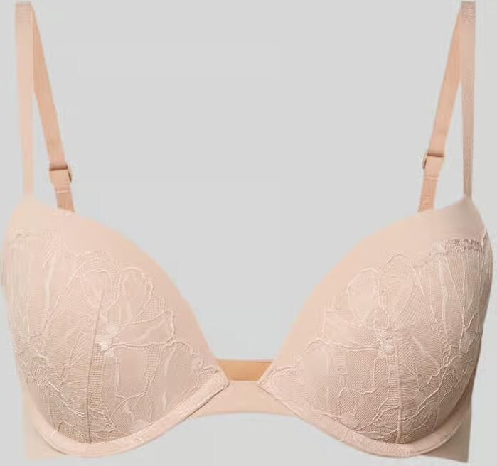 Calvin Klein Underwear Regular fit beha met kant model 'Plunge'
