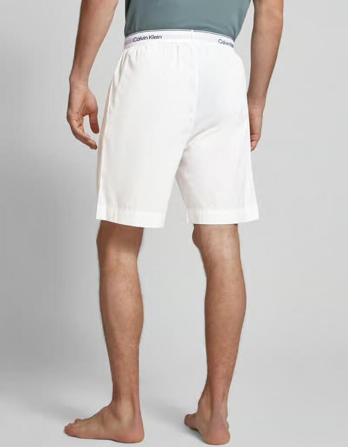Calvin Klein Underwear Regular fit korte broek met elastische band met label