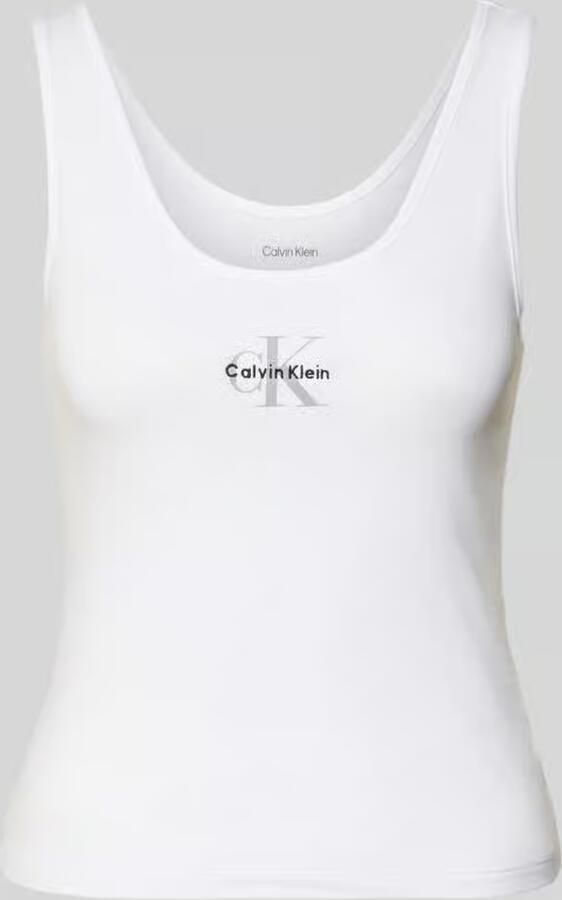 Calvin Klein Underwear regular fit ondershirt van katoenmix - Foto 3