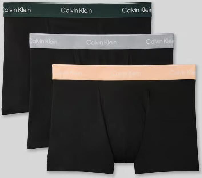Calvin Klein Underwear regular fit trunks van katoenmix in set van 3 - Foto 5