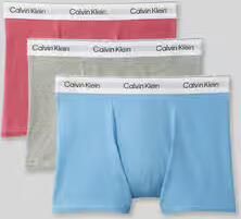 Calvin Klein Underwear regular fit trunks van katoenmix in set van 3 - Foto 3