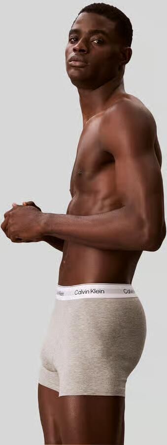 Calvin Klein Underwear regular fit trunks van katoenmix in set van 3