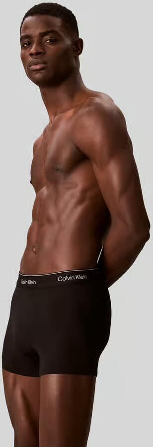 Calvin Klein Underwear 3-Pack Icon Relaxed Trunks Zwart- Heren Zwart - Foto 3