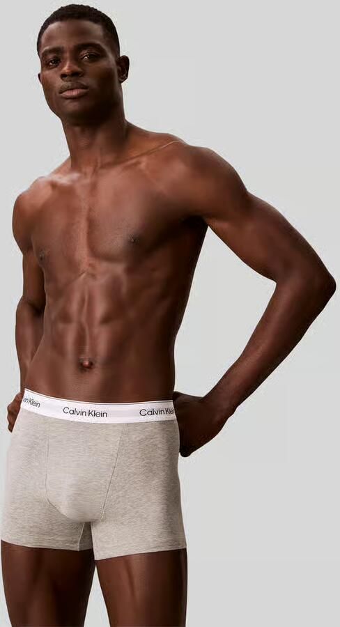Calvin Klein Underwear regular fit trunks van katoenmix in set van 3 - Foto 4