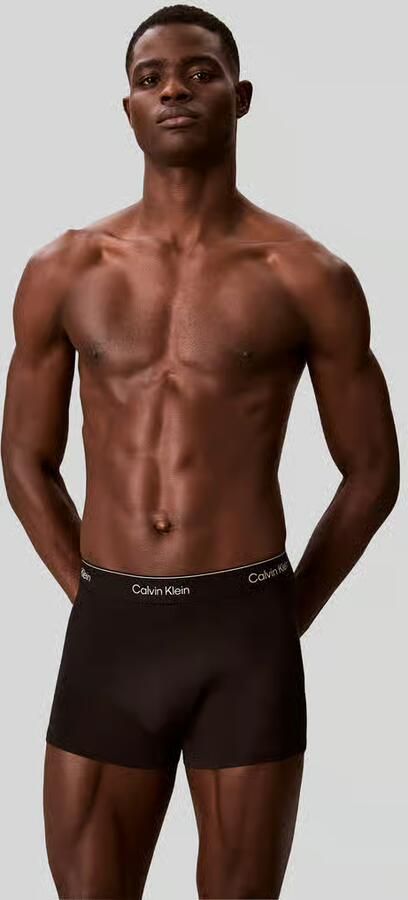 Calvin Klein Underwear regular fit trunks van katoenmix in set van 3 - Foto 4