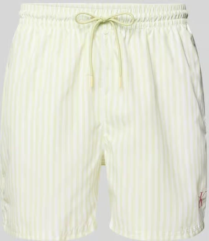 CALVIN KLEIN UNDERWEAR Calvin Klein Heren Zwembroeken Medium Drawstring Waistband Multi - Foto 6