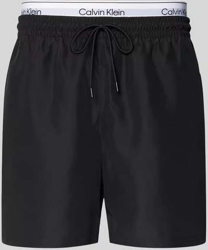 Calvin Klein Underwear regular fit zwemshorts met geïntegreerde slip - Foto 2